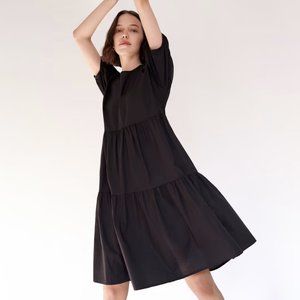 Everlane The Tiered Cotton Dress